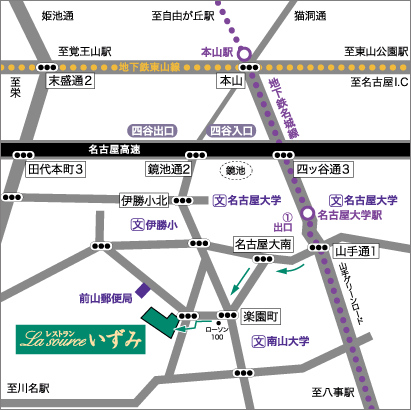 ラ・スース　IZUMI　map